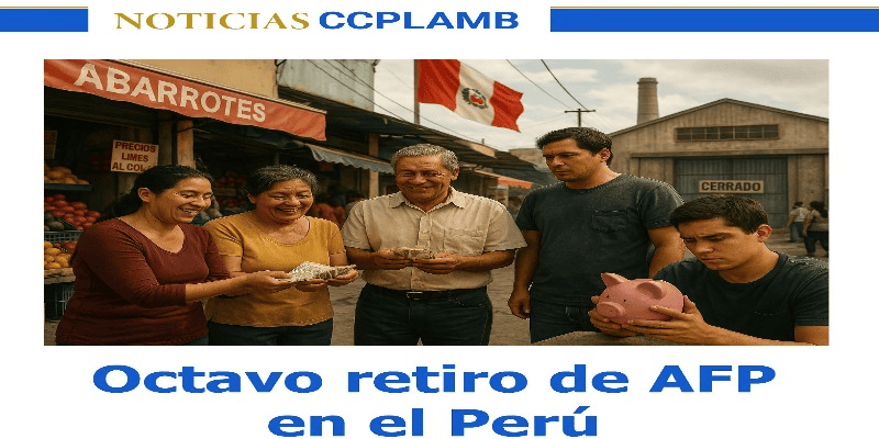 Octavo retiro de AFP en el Peru 